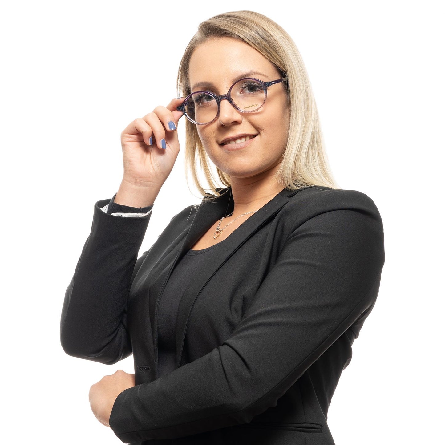 Emilio Pucci Multicolor Plastic Glasses (Frames)