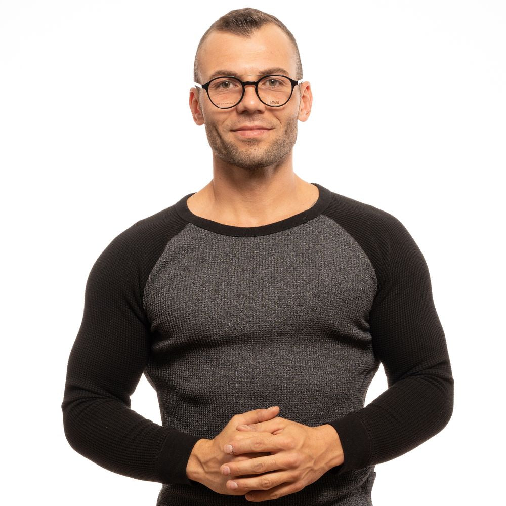 Lozza Black Metal & Plastic Glasses (Frames) Lozza