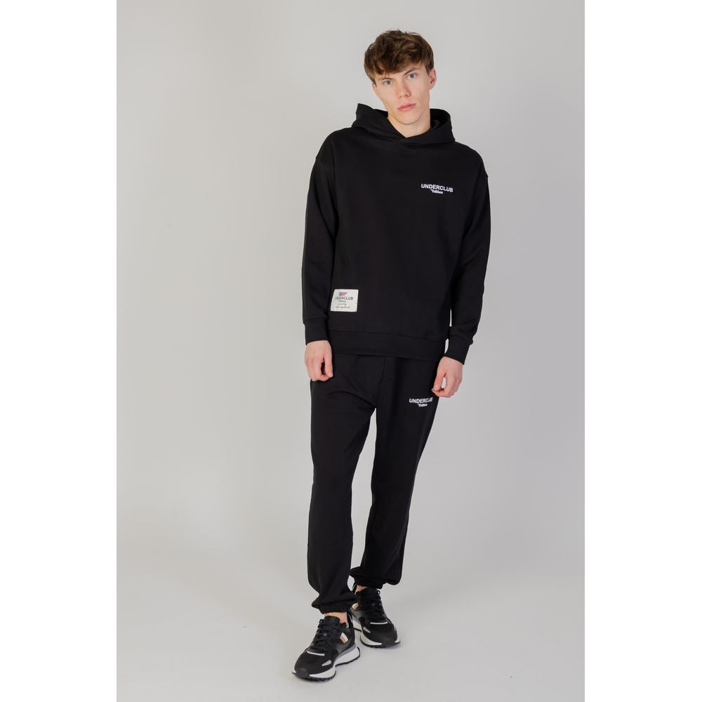 Underclub Black Cotton Hoodie Underclub