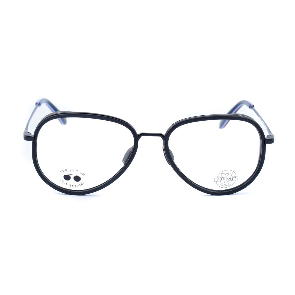 Vuarnet Black Stainless Steel Glasses (Frames) Vuarnet