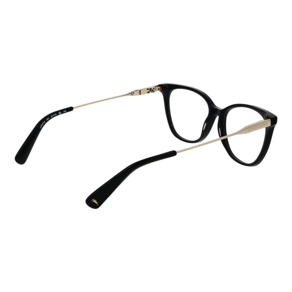 Longchamp Black Metal Glasses (Frames) Longchamp