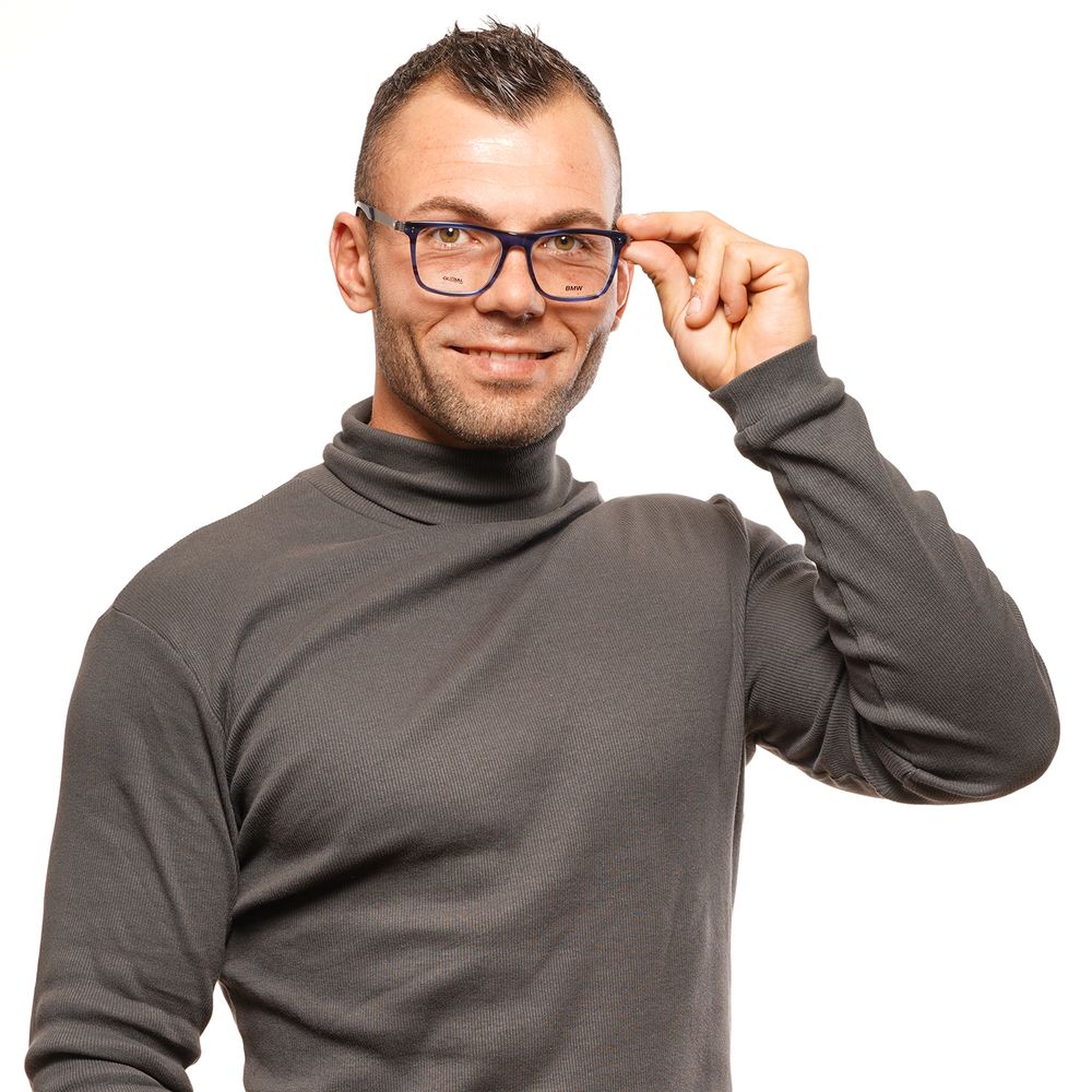 BMW Blue Metal & Plastic Glasses (Frames) BMW