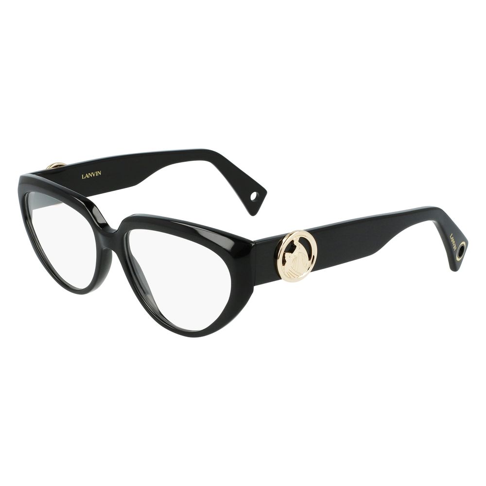 Lanvin Black Acetate Glasses (Frames) Lanvin