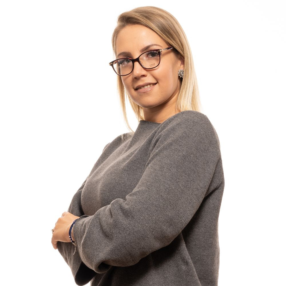 Lozza Burgundy Plastic Glasses (Frames) Lozza