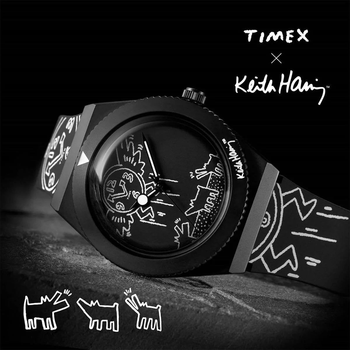 TIMEX Mod. Q X KEITH HARING Special Edt. TIMEX