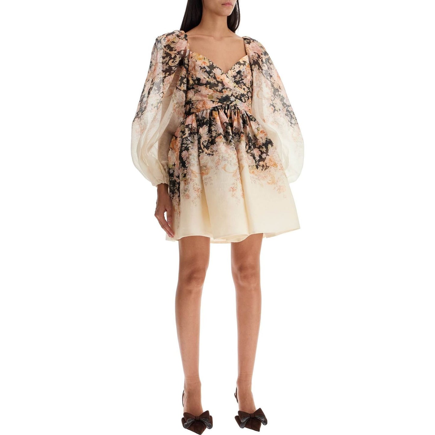 Zimmermann floral mini dress illustr Dresses Zimmermann