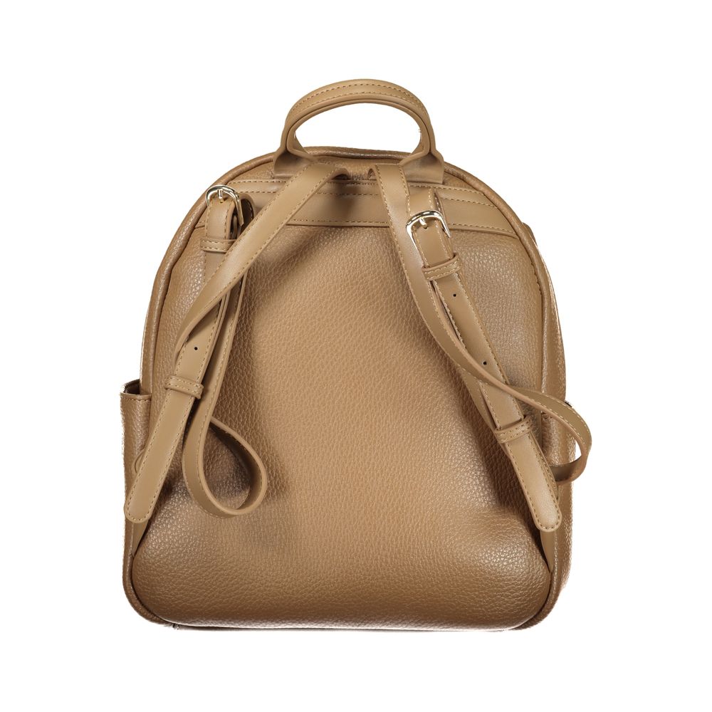 Valentino Brown Polyethylene Backpack
