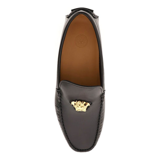 Versace la medusa leather loafers Moccasins Versace