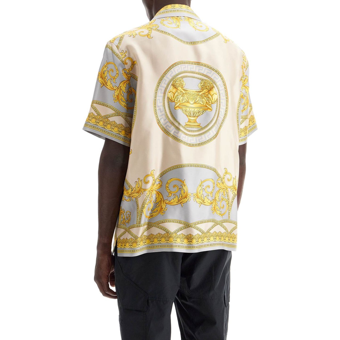 Versace 'printed silk bowling shirt from the gods' collection Shirts Versace