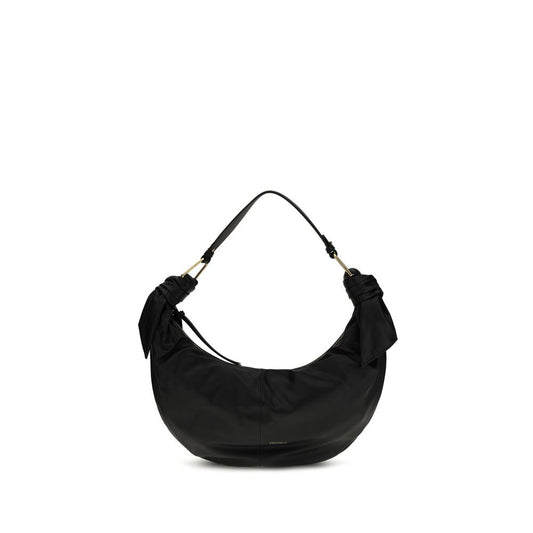 Coccinelle Black Calf Leather Bos Taurus Shoulder Bag