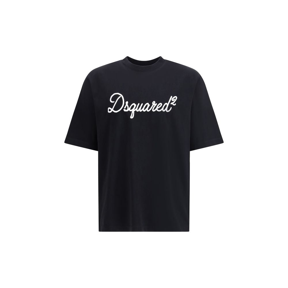 Dsquared² Black Cotton T-Shirt 1728,72470364320,Black,Clothing,Dsquared²,L,Men,New with tags,T-Shirts - Clothing,T-Shirts - T-Shirts - Clothing,XXL