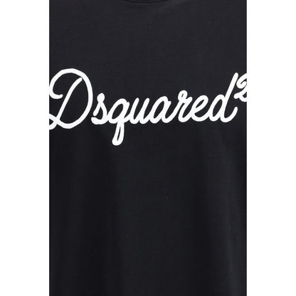 Dsquared² Black Cotton T-Shirt 1728,72470364320,Black,Clothing,Dsquared²,L,Men,New with tags,T-Shirts - Clothing,T-Shirts - T-Shirts - Clothing,XXL