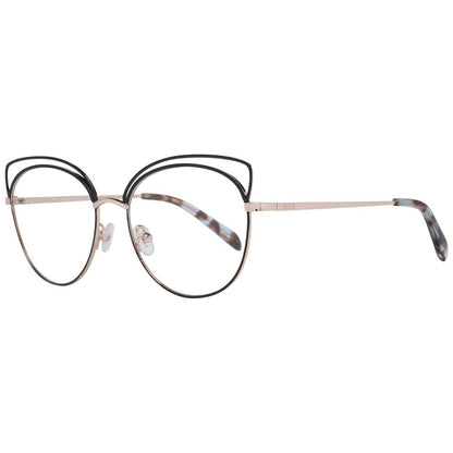 Emilio Pucci Black Metal Glasses (Frames)