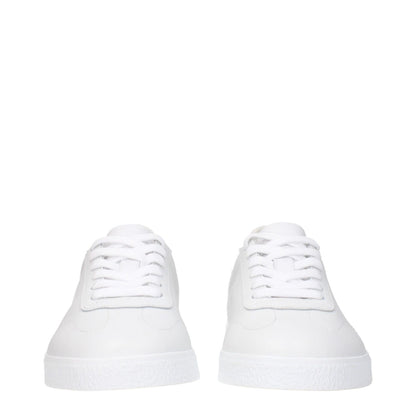 Givenchy White Leather Low Top Sneakers