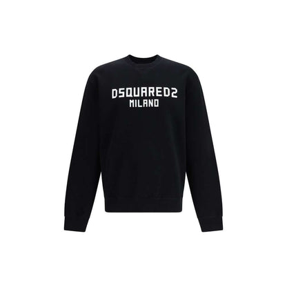 Dsquared² Black Cotton Sweatshirt