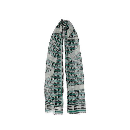 Lanvin Bicolor Wool Scarf