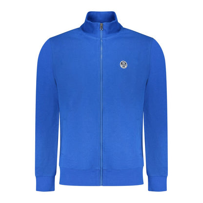 North Sails Blue Cotton Men Sweatshirt 1728,3XL,67403481248,Blue,Clothing,L,M,Men,New with tags,North Sails,S,Sweaters - Clothing,Sweatshirts - Sweaters - Clothing,XL,XXL