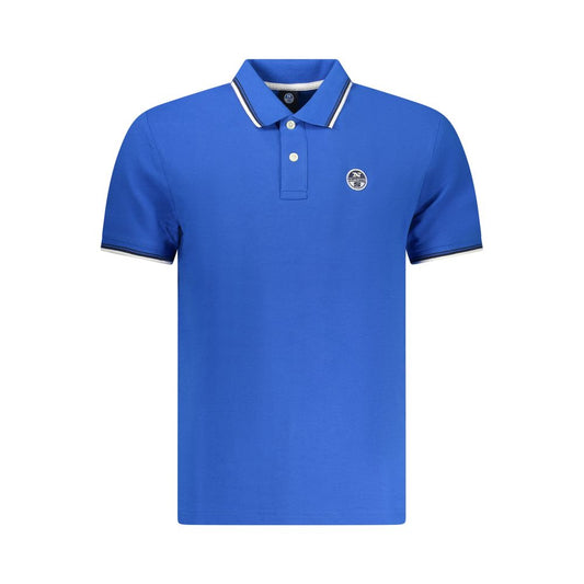 North Sails Blue Cotton Men Polo Shirt 1728,3XL,67403481248,Blue,Clothing,L,M,Men,New with tags,North Sails,Polo Shirts - T-Shirts - Clothing,S,T-Shirts - Clothing,XL,XXL