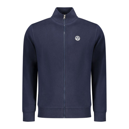 North Sails Blue Cotton Men Sweatshirt 1728,3XL,67403481248,Blue,Clothing,L,M,Men,New with tags,North Sails,S,Sweaters - Clothing,Sweatshirts - Sweaters - Clothing,XL,XXL
