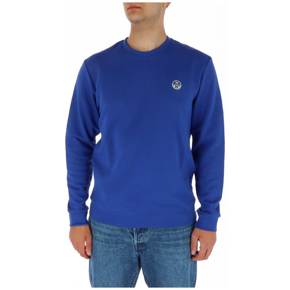 North Sails Blue Cotton Sweatshirt 1728,2XL,67400106144,Blue,Clothing,Men,New with tags,North Sails,Sweaters - Clothing,Sweatshirts - Sweaters - Clothing