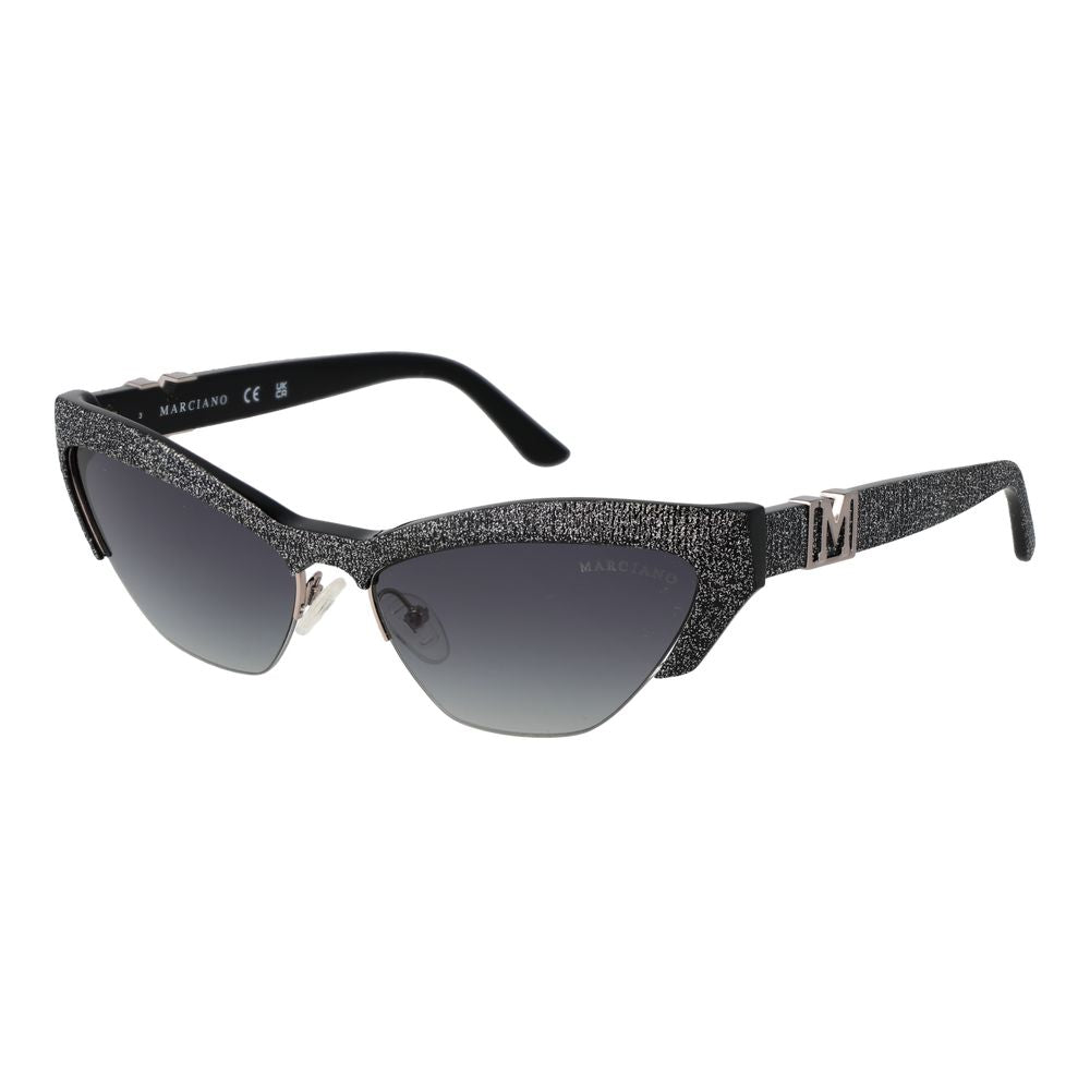 Marciano by Guess Black Acetate Sunglasses
