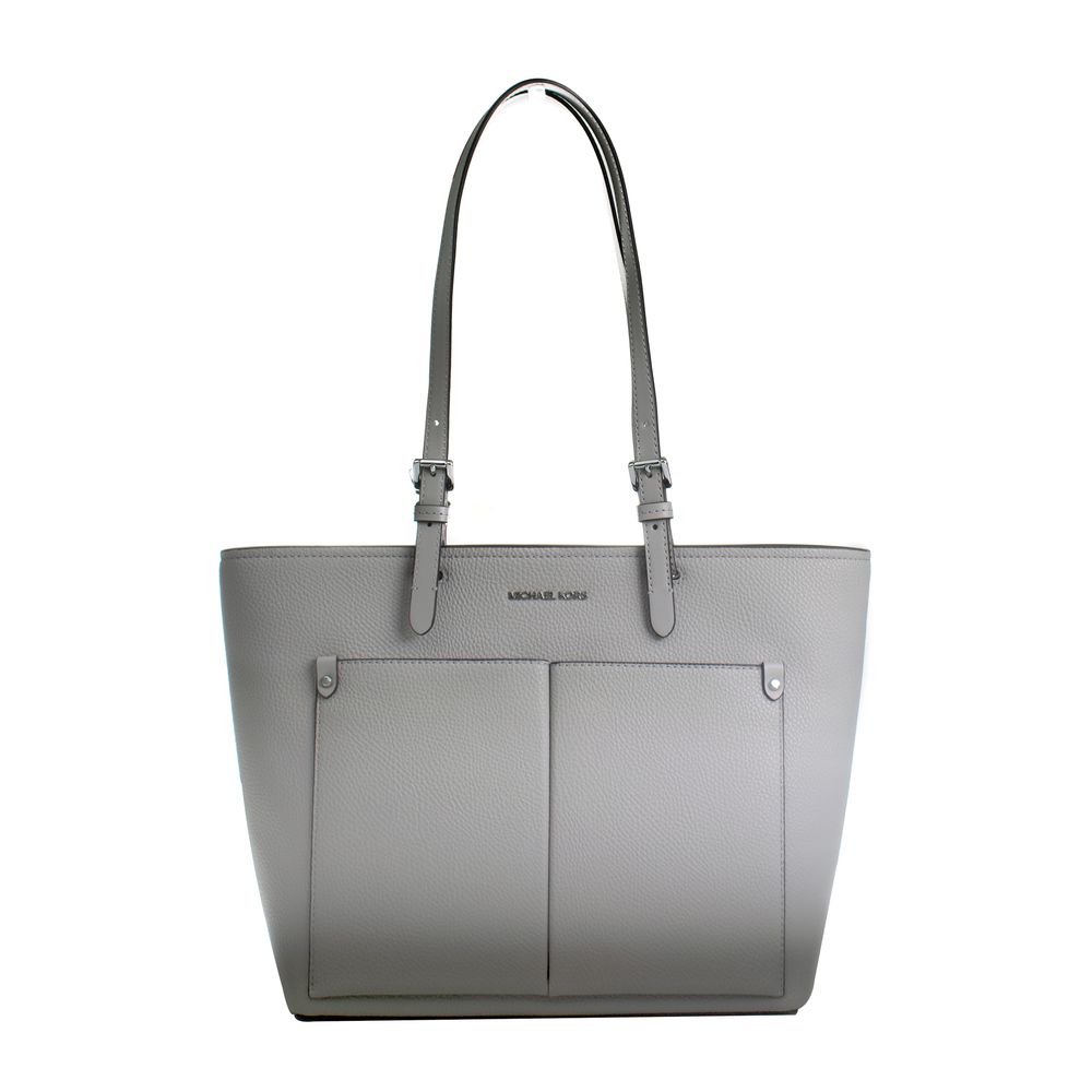 Michael Kors Gray Canvas Tote Bag