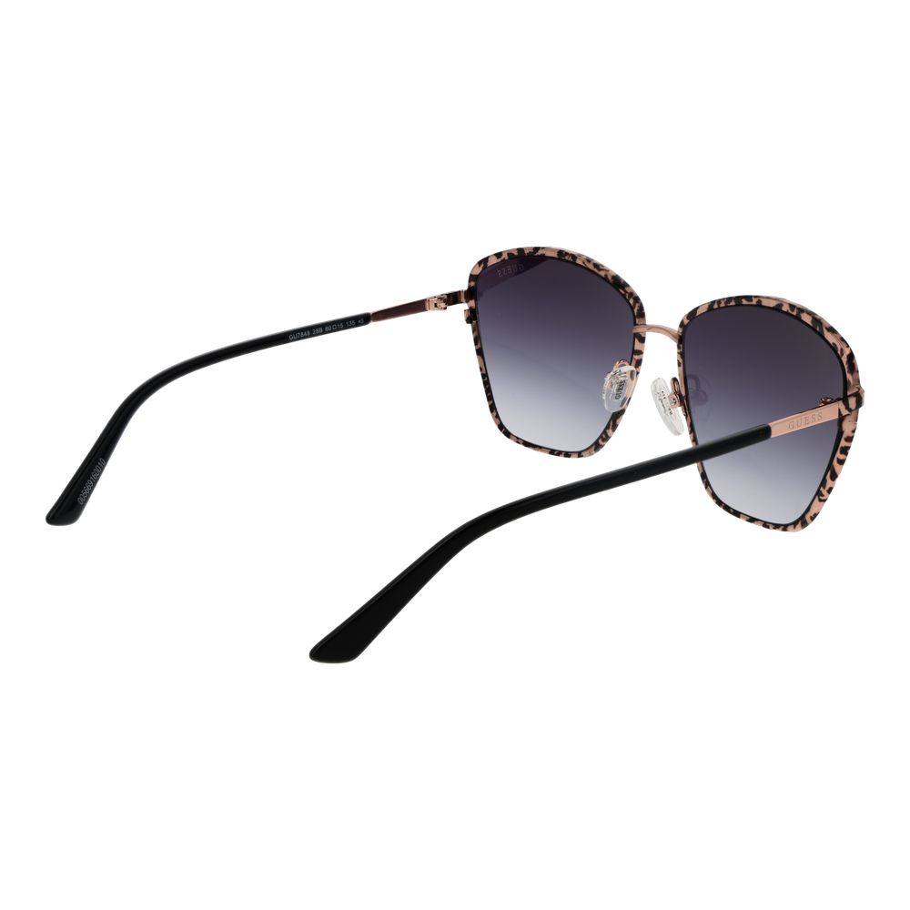 Guess Rose Gold Metal Sunglasses