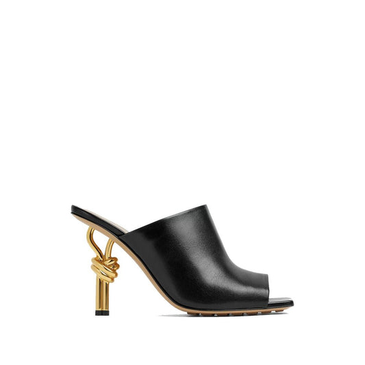Bottega Veneta Black Lamb Leather Mules1728,75611013280,Black,Bottega Veneta,EU37.5/US7.5,EU37/US7,Flats - Shoes,Mules - Flats - Shoes,New with tags,Shoes,Women