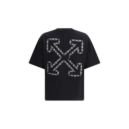 Off-White Black Cotton Sportswear 1728,72470364320,Black,Clothing,M,Men,New with tags,Off-White,S,Sportswear - Clothing,T-Shirts - Clothing,T-Shirts - Sportswear - Clothing,XL