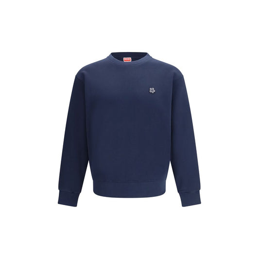 Kenzo Blue Cotton Sweatshirt 1728,72470364320,Blue,Clothing,Kenzo,M,Men,New with tags,S,Sweaters - Clothing,Sweatshirts - Sweaters - Clothing,XL