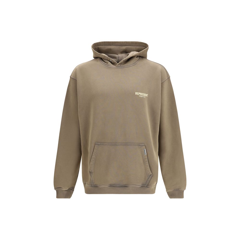 Represent Brown Cotton Sweatshirt 1728,72470364320,Brown,Clothing,M,Men,New with tags,Represent,Sweaters - Clothing,Sweatshirts - Sweaters - Clothing