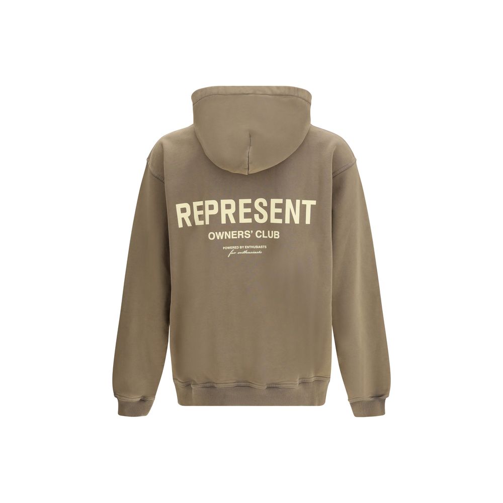 Represent Brown Cotton Sweatshirt 1728,72470364320,Brown,Clothing,M,Men,New with tags,Represent,Sweaters - Clothing,Sweatshirts - Sweaters - Clothing