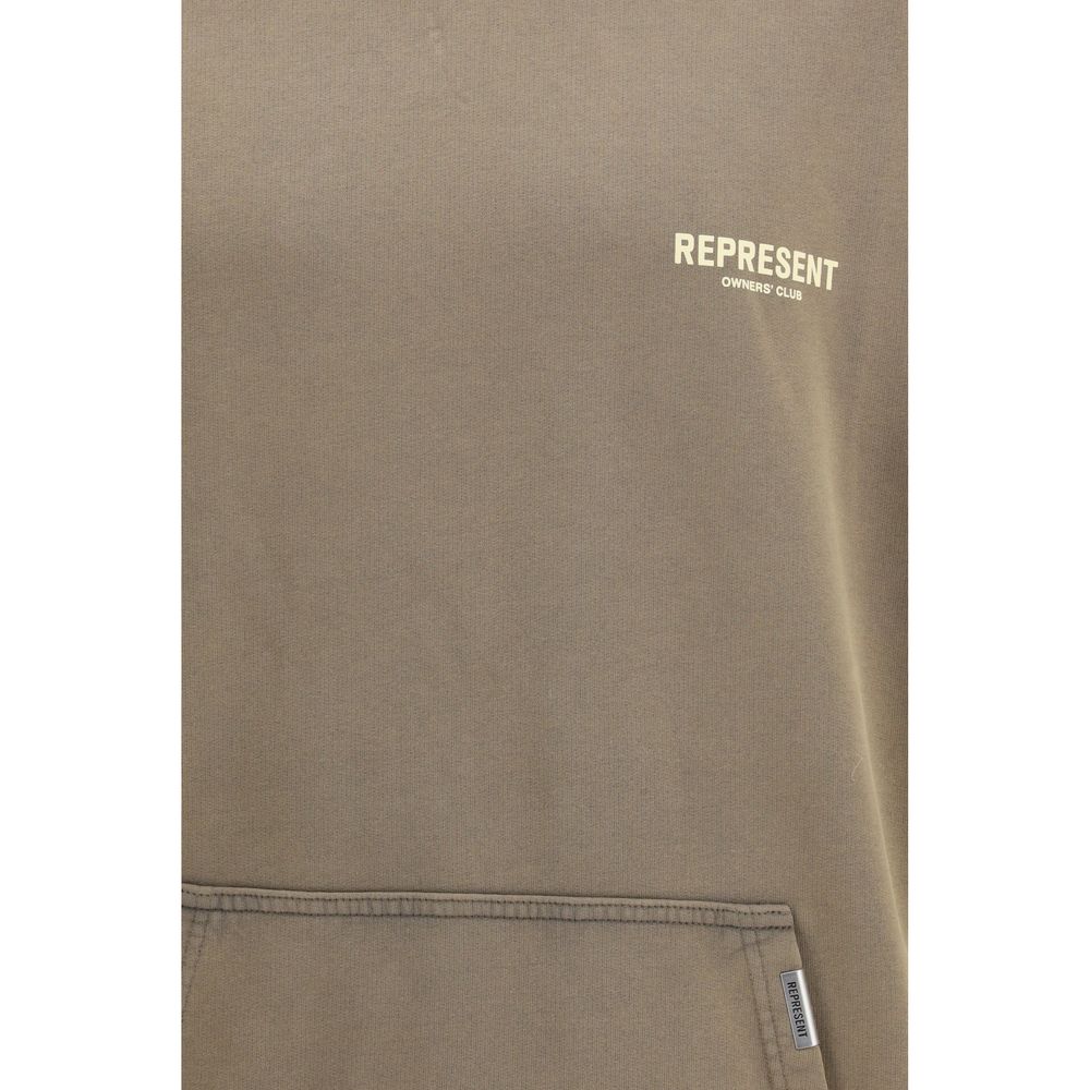 Represent Brown Cotton Sweatshirt 1728,72470364320,Brown,Clothing,M,Men,New with tags,Represent,Sweaters - Clothing,Sweatshirts - Sweaters - Clothing