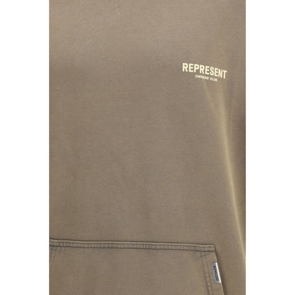Represent Brown Cotton Sweatshirt 1728,72470364320,Brown,Clothing,M,Men,New with tags,Represent,Sweaters - Clothing,Sweatshirts - Sweaters - Clothing