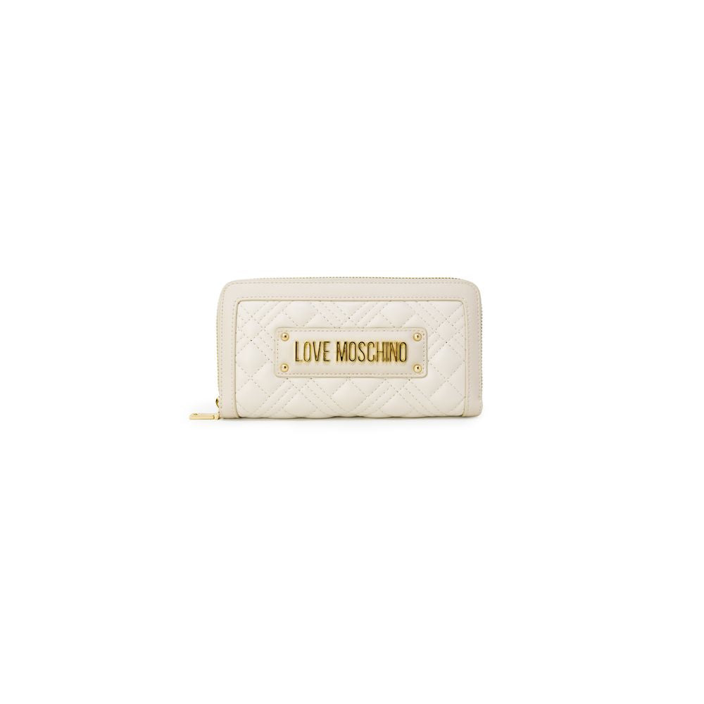 Love Moschino Beige Polyethylene Wallet 1728,71956299936,Accessories,Beige,Love Moschino,New with tags,Wallets - Accessories,Wallets - Wallets - Accessories,Women