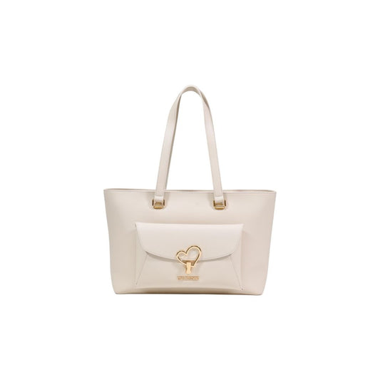 Love Moschino Beige Polyethylene Handbag 1728,71956299936,Bags,Beige,Handbags - Bags,Love Moschino,New with tags,Women