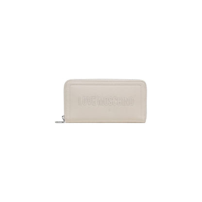 Love Moschino Beige Polyethylene Wallet 1728,71956299936,Accessories,Beige,Love Moschino,New with tags,Wallets - Accessories,Wallets - Wallets - Accessories,Women