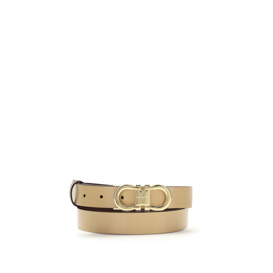 Ferragamo Beige Calf Leather Bos Taurus Regular Belt 1728,72470364320,75 cm / 30 Inches,80 cm / 32 Inches,85 cm / 34 Inches,90 cm / 36 Inches,95 cm / 38 Inches,Accessories,Beige,Belts - Accessories,Ferragamo,New with tags,Regular Belts - Belts - Accessori