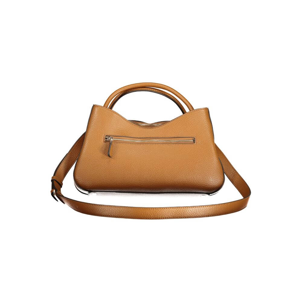 Guess Jeans Marrone Polyurethane Women Handbag