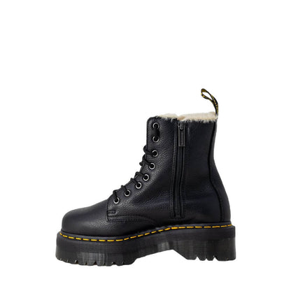 Dr. Martens Black Leather Lace-Up Boots