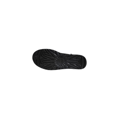 UGG Black Suede Leather Ankle Boots