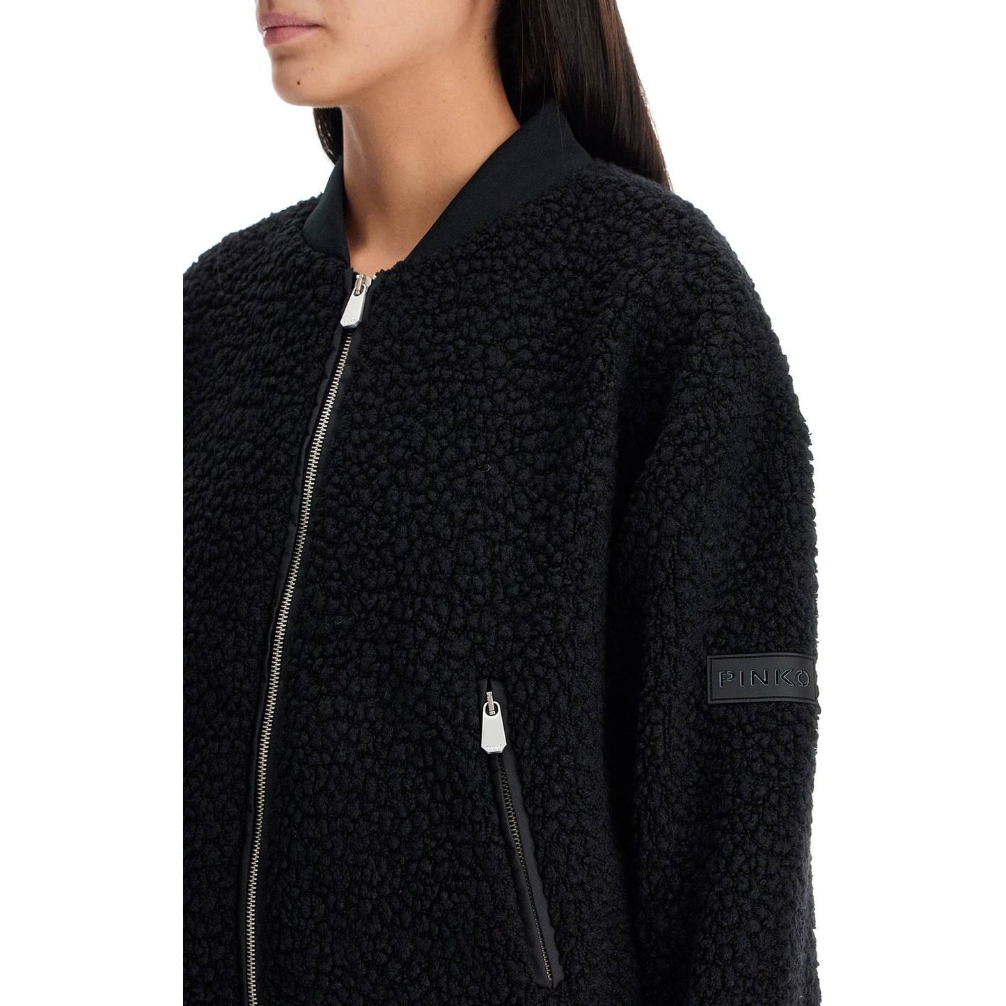 Pinko teddy bomber jacket for Jackets Pinko