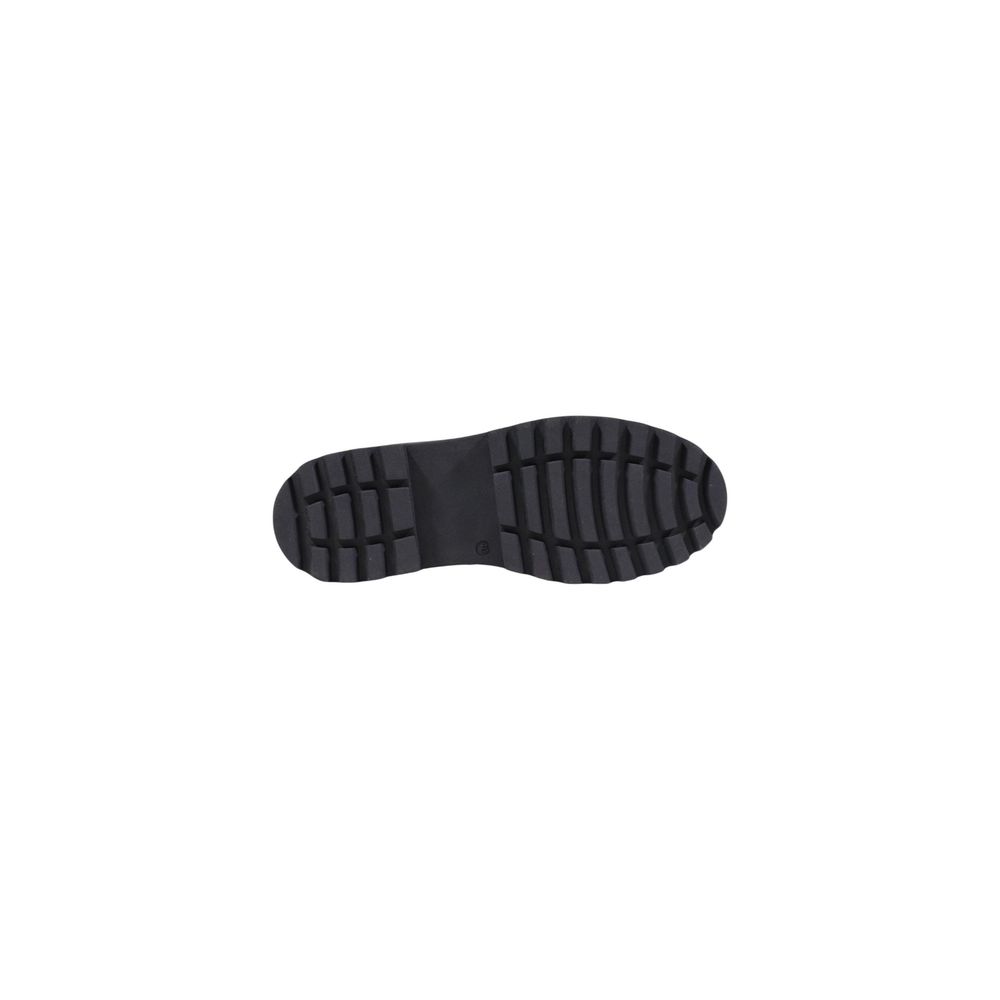 Alviero Martini Prima Classe Black Polyethylene Lace-Up Boots