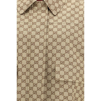 Gucci Beige Cotton Bomber 1728,72470364320,Beige,Bombers - Jackets & Coats - Clothing,Clothing,Gucci,IT40 | M,IT42 | L,Jackets & Coats - Clothing,New with tags,Women