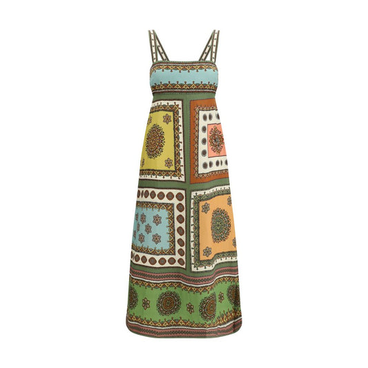 Alemais Multicolor Viscose Casual Dress