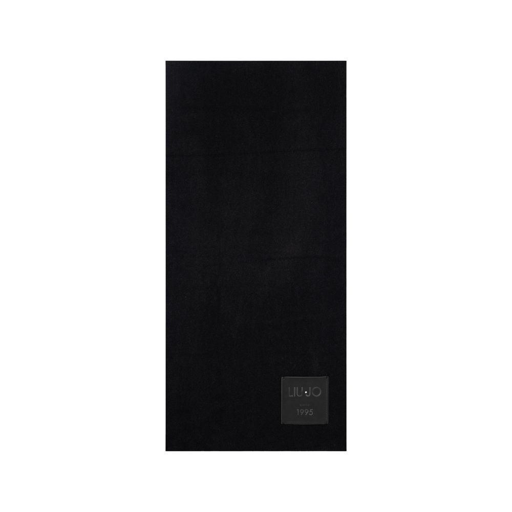 Liu Jo Black Polyester Beanie