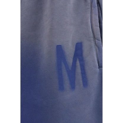Moschino Blue Cotton Bermuda Shorts