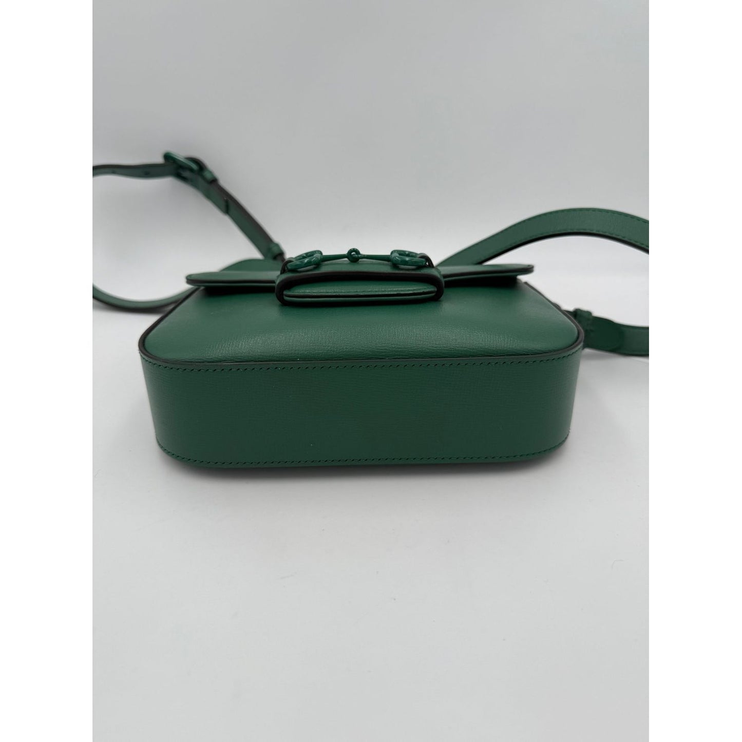 Gucci GUCCI HORSEBIT 1955 Emerald Handbag