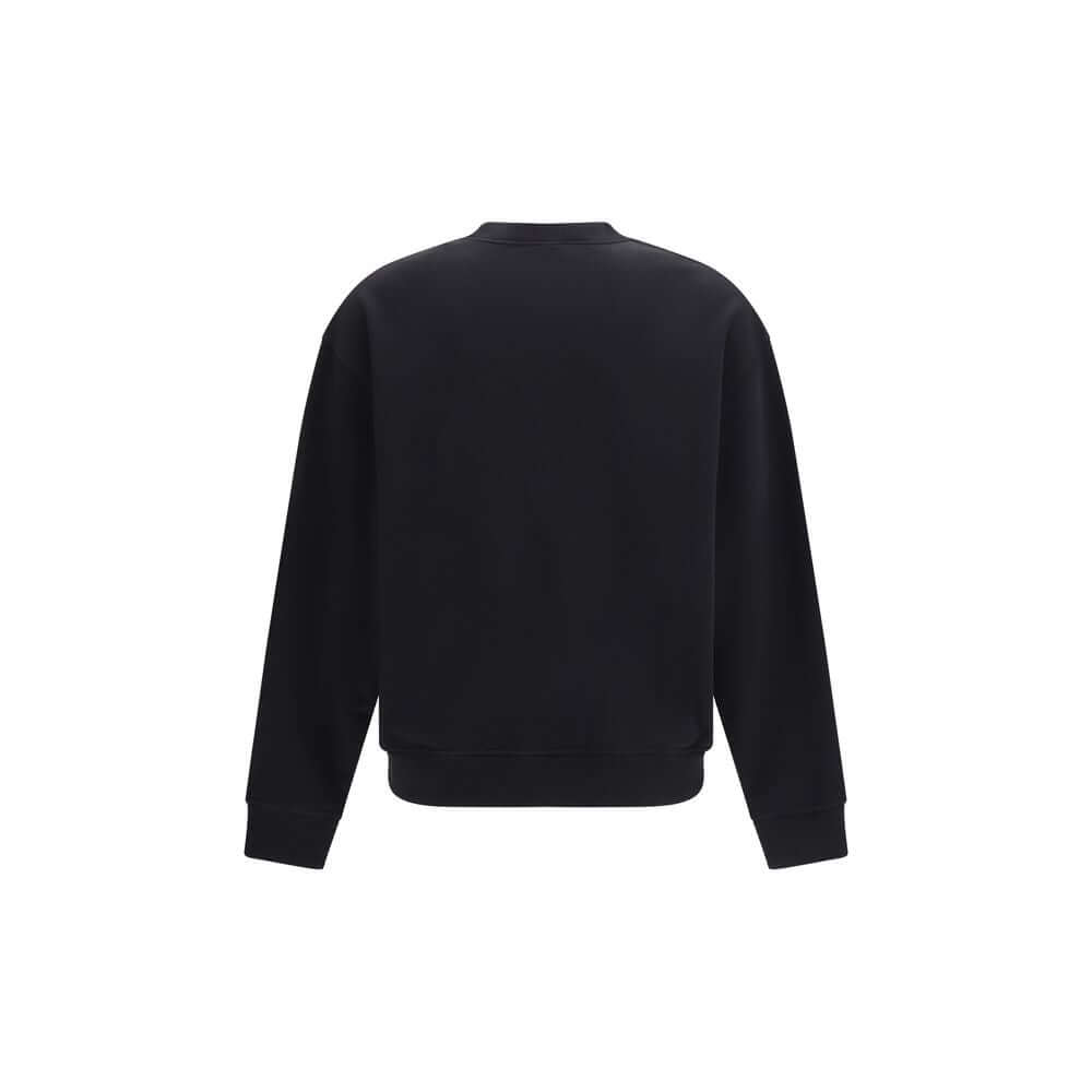 Palm Angels Black Cotton Sweatshirt