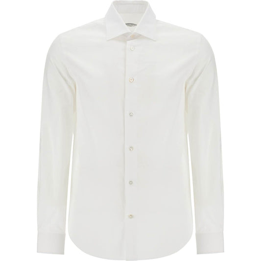 VINCENZO DI RUggIERO slim fit twill shirt for men Shirts VINCENZO DI RUggIERO